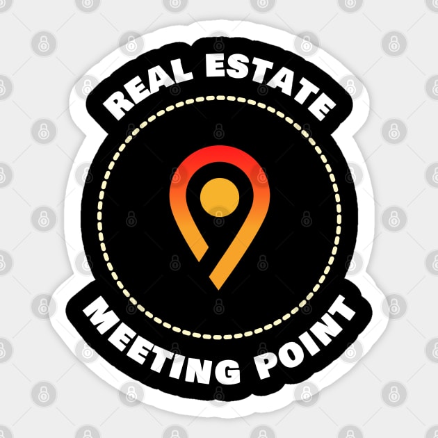 Real Estate Meeting Point Sticker by The Favorita